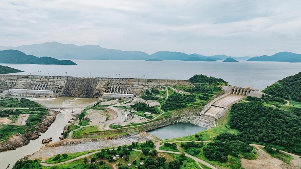 The Grand Ethiopian Renaissance Dam, a central topic in Nile water negotiations.