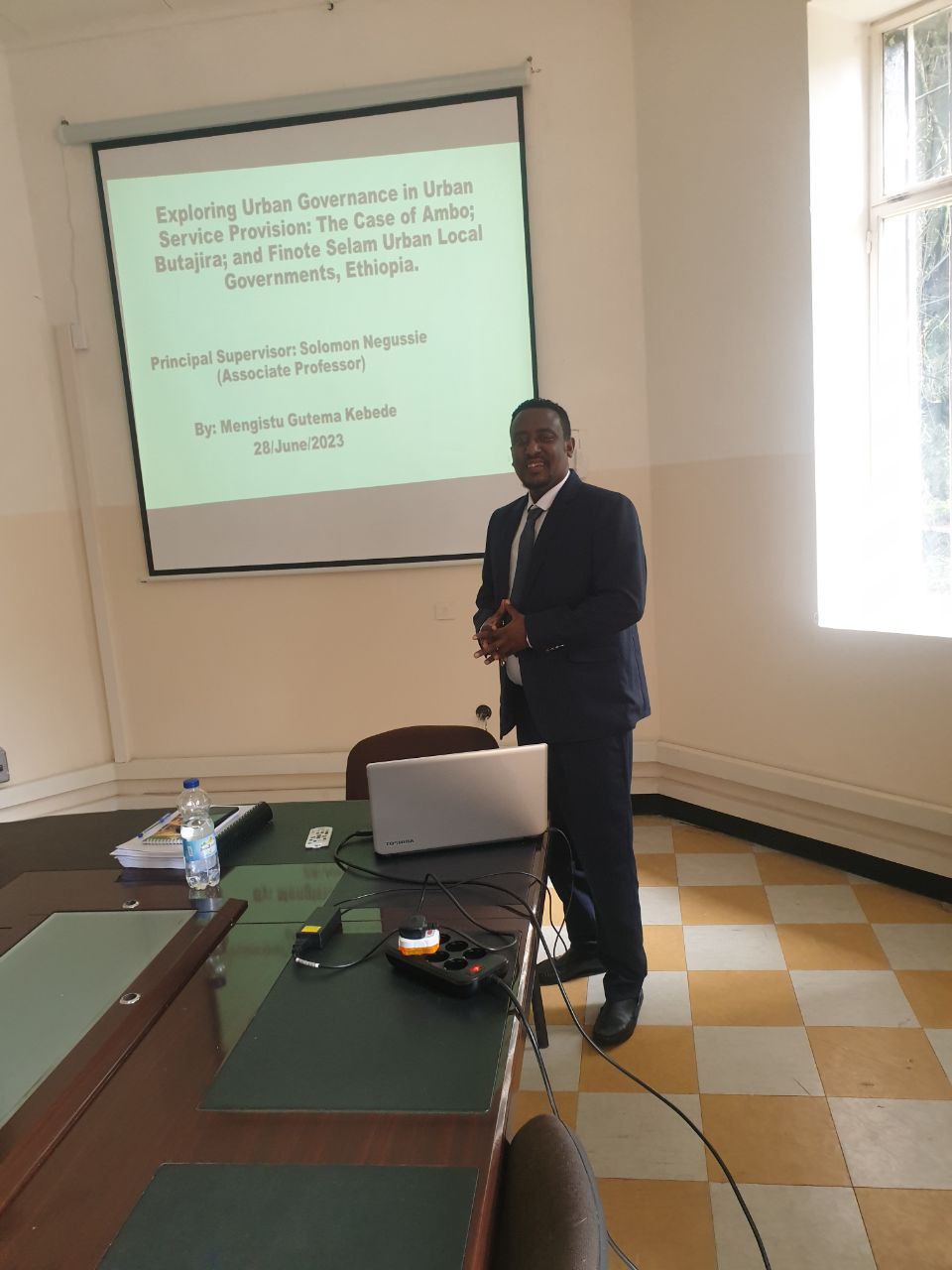 Profile of Dr. Mengistu Gutema